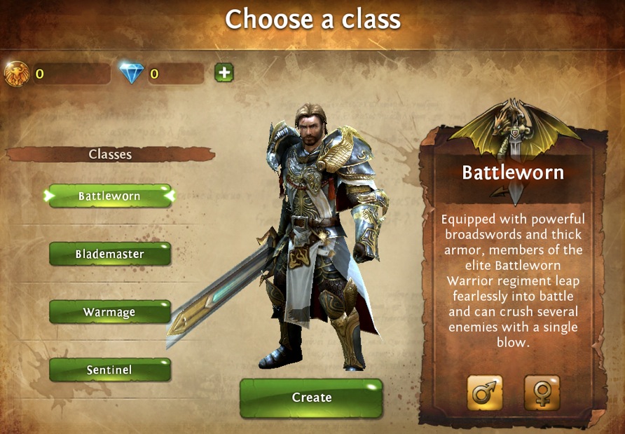 choose a class